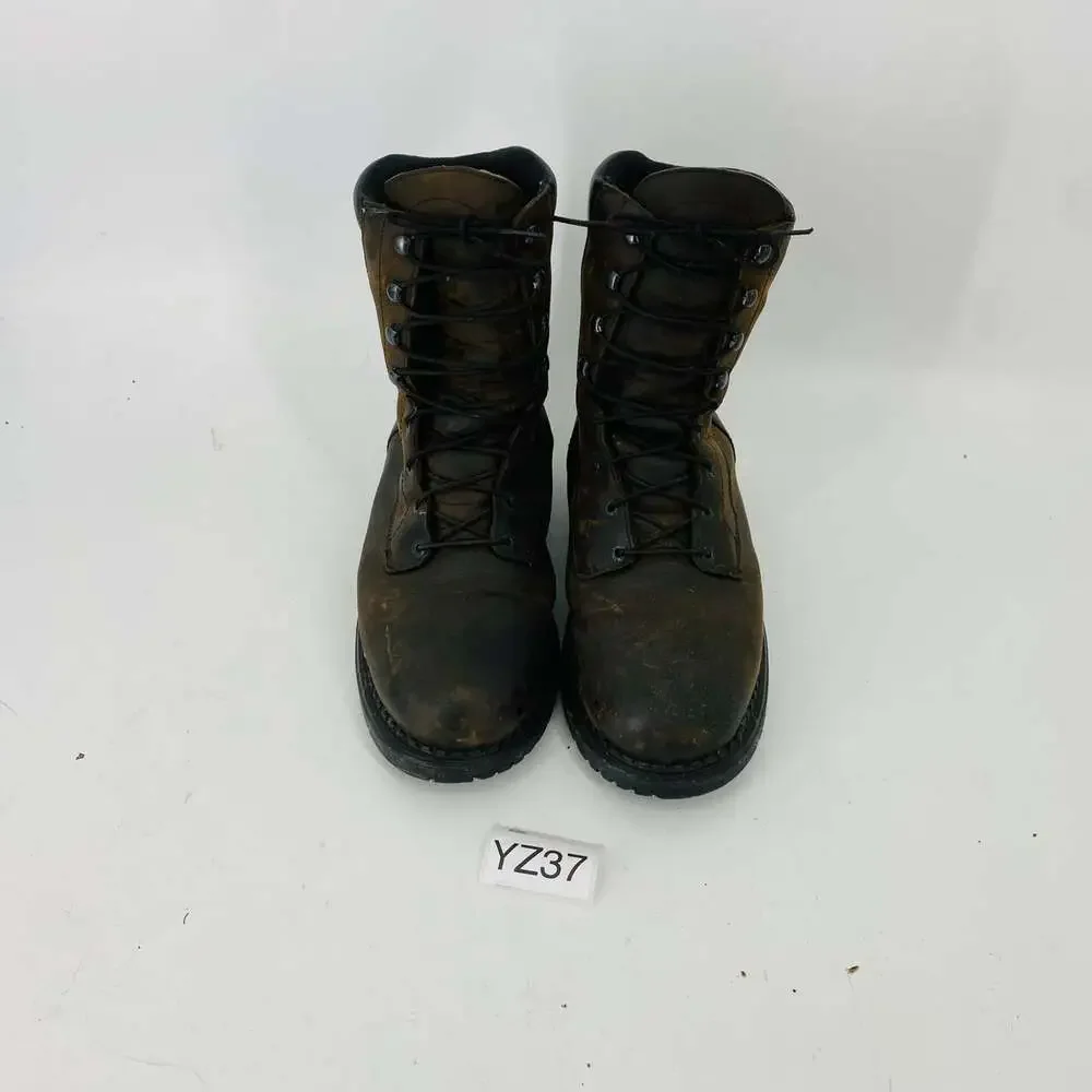 Red Wing DynaForce Men's Work Boots 12 Brown Leather Oil Resistant USA Tall